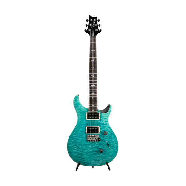 PRS SE Custom 24 Electric Guitar w/Bag, Quilted Sapphire – Swee