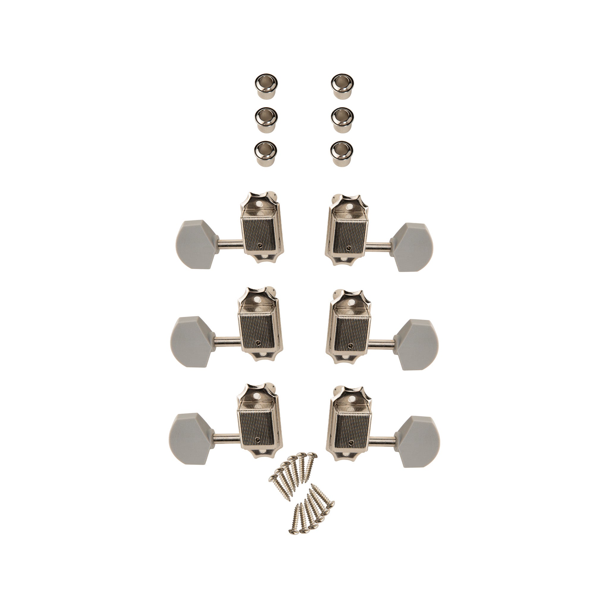 PRS SE Silver Sky Tuners w/Gray Buttons, Set of 6