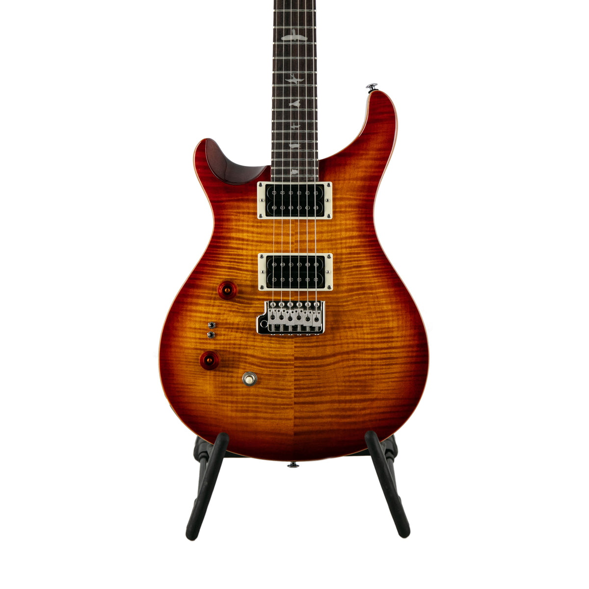 PRS SE Custom 24-08 Left-Handed Electric Guitar, Vintage Sunburst