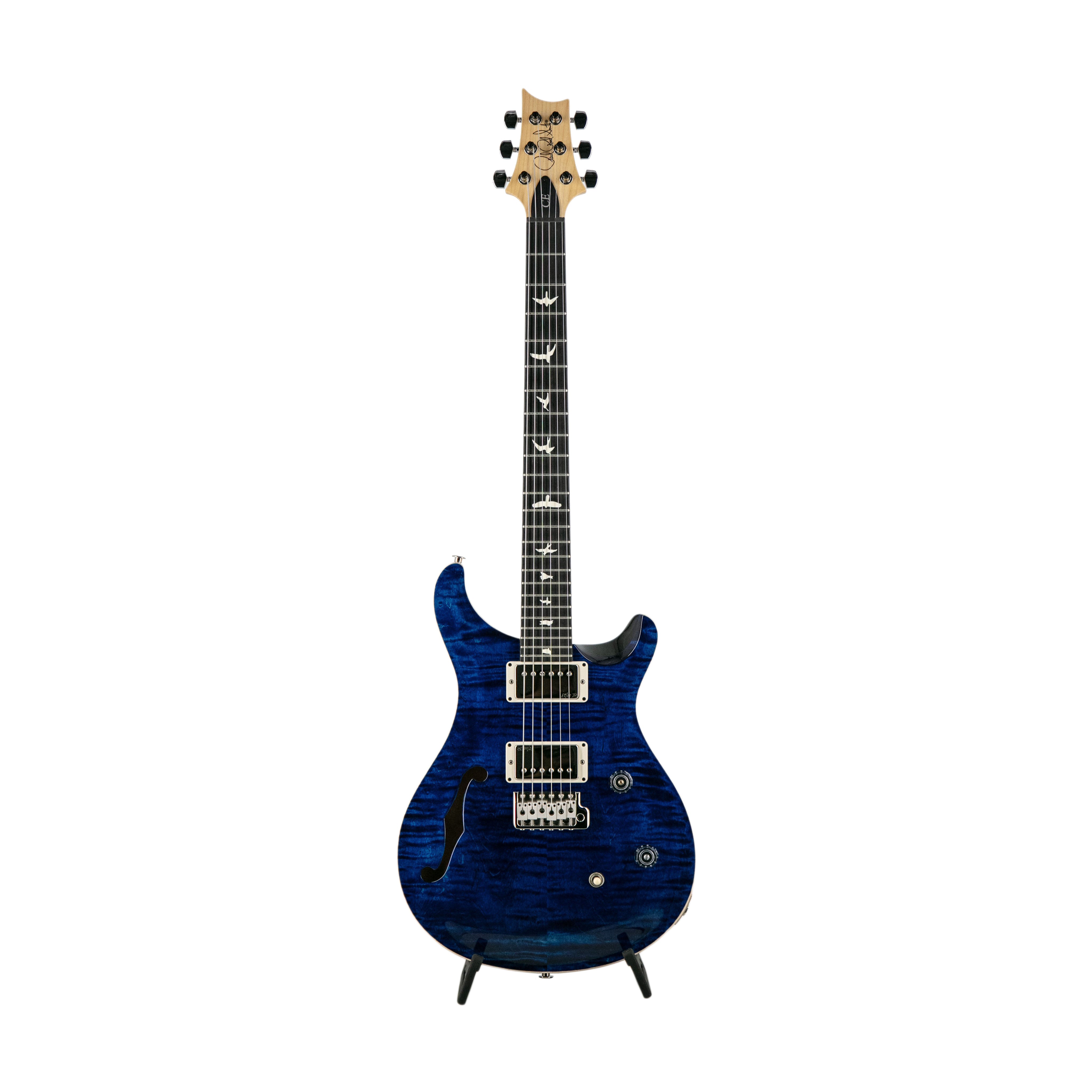 PRS（Paul Reed Smith）　CE24 semi hollow PRS CE24 Semi-Hollow Electric Guitar w/Single F-hole & Bag, Whale