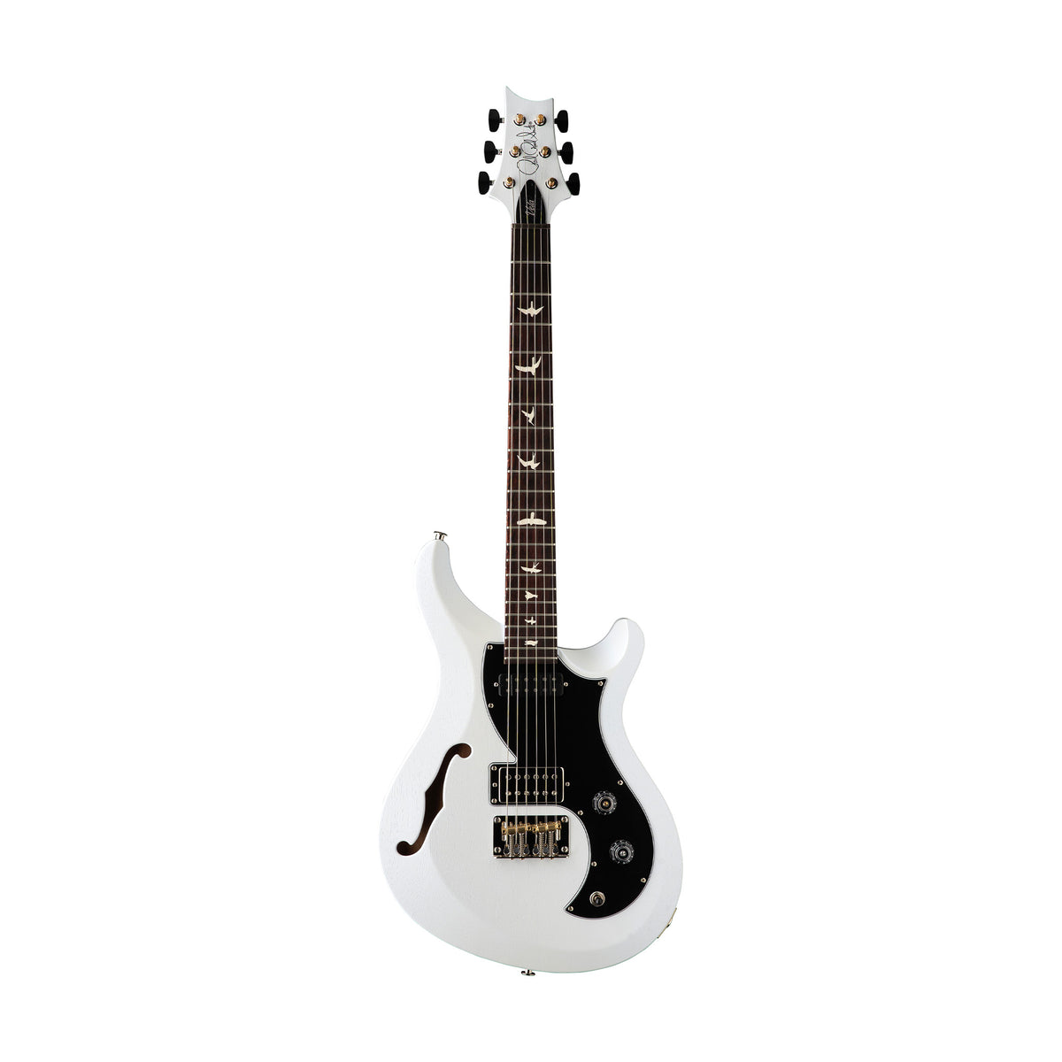 2024 S2 Vela Semi-hollow PRS USAエレクトロニクス PRS S2 Vela Semi-Hollow Electric Guitar, Pearl White – Swee Lee