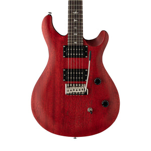 PRS SE CE24 Standard Satin Electric Guitar w/Bag, Vintage Cherry