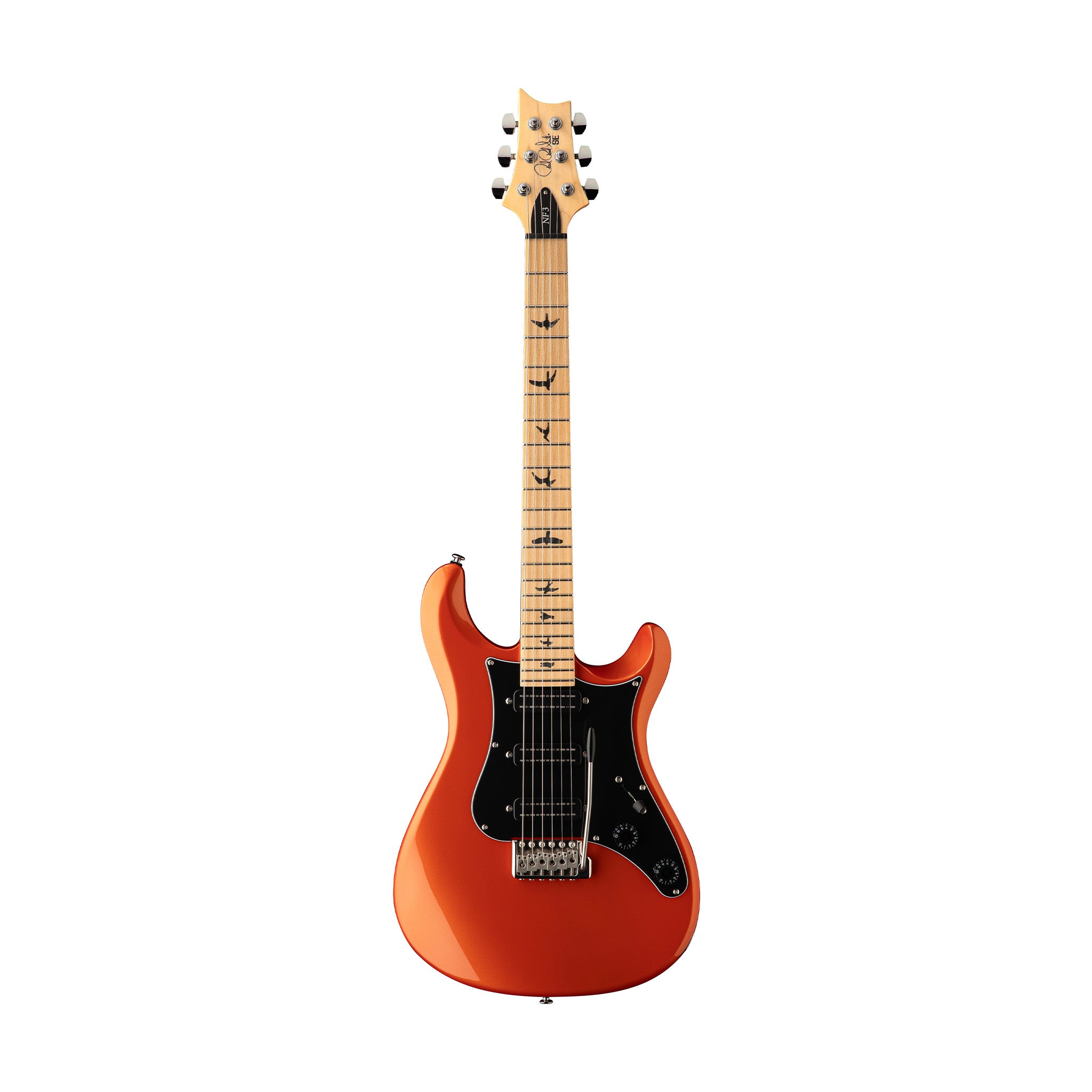 PRS SE NF3 Electric Guitar w/Bag, Maple FB, Metallic Orange – Swee