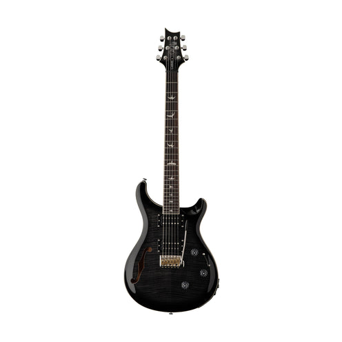 PRS SE Custom 24 Semi-Hollowbody Piezo, Charcoal Burst