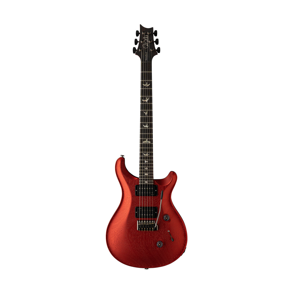 PRS Standard 24 Satin Electric Guitar, Red Apple Metallic – Swee