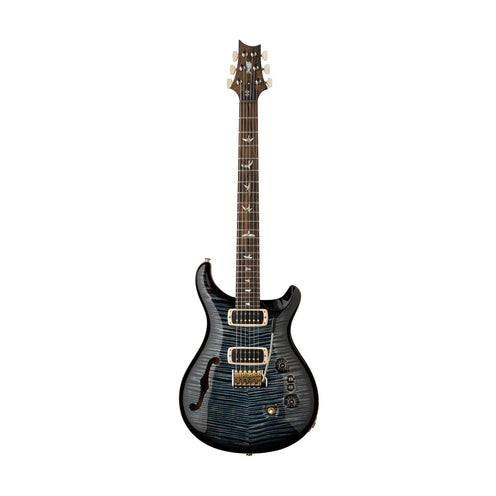 PRS 40th Anniversary Custom 24-08 Semi-Hollow Limited Edition Guitar, Faded Whale Blue Smokeburst