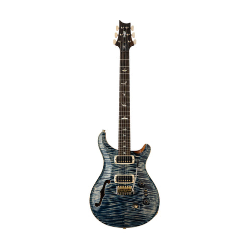 PRS 40th Anniversary Custom 24-08 Semi-Hollow Limited Edition Guitar, Faded Whale Blue/Natural Back