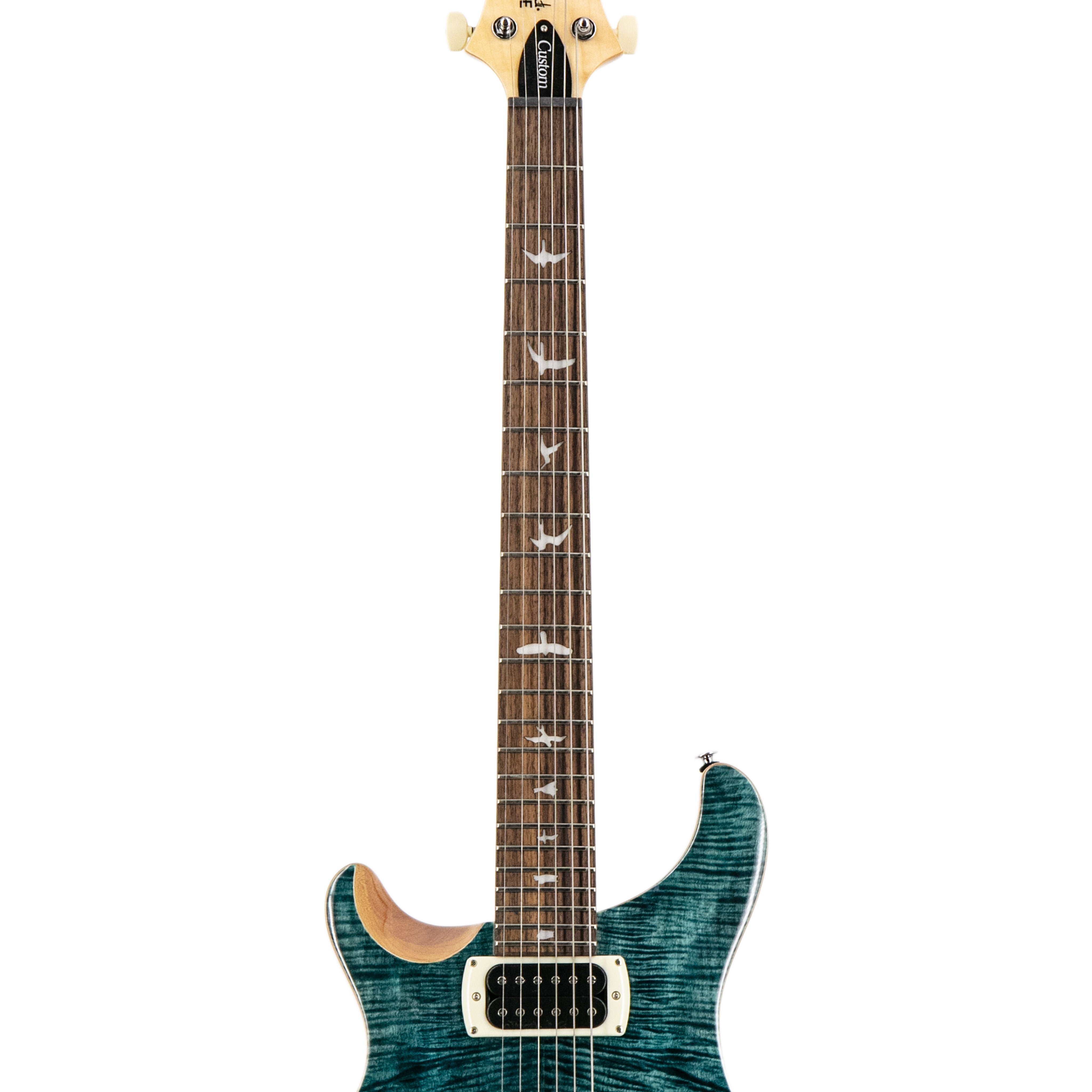 PRS SE Custom 24 Left-handed Electric Guitar, Slate Blue – Swee
