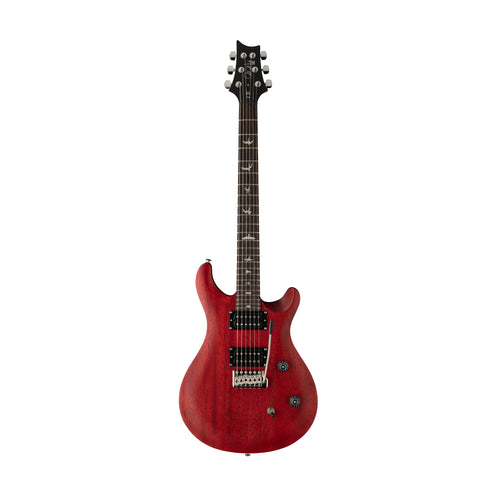 PRS SE CE24 Standard Satin Electric Guitar, Vintage Cherry