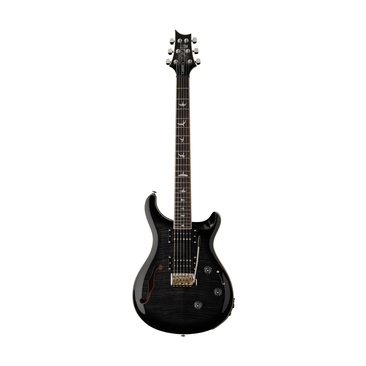 Expensive Prs PRS SE Custom 24 Semi-Hollow Piezo, Charcoal Burst – Swee Lee Singapore