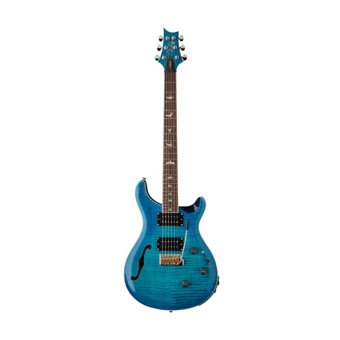 PRS SE Custom 24 Semi-Hollow Piezo, Lake Blue