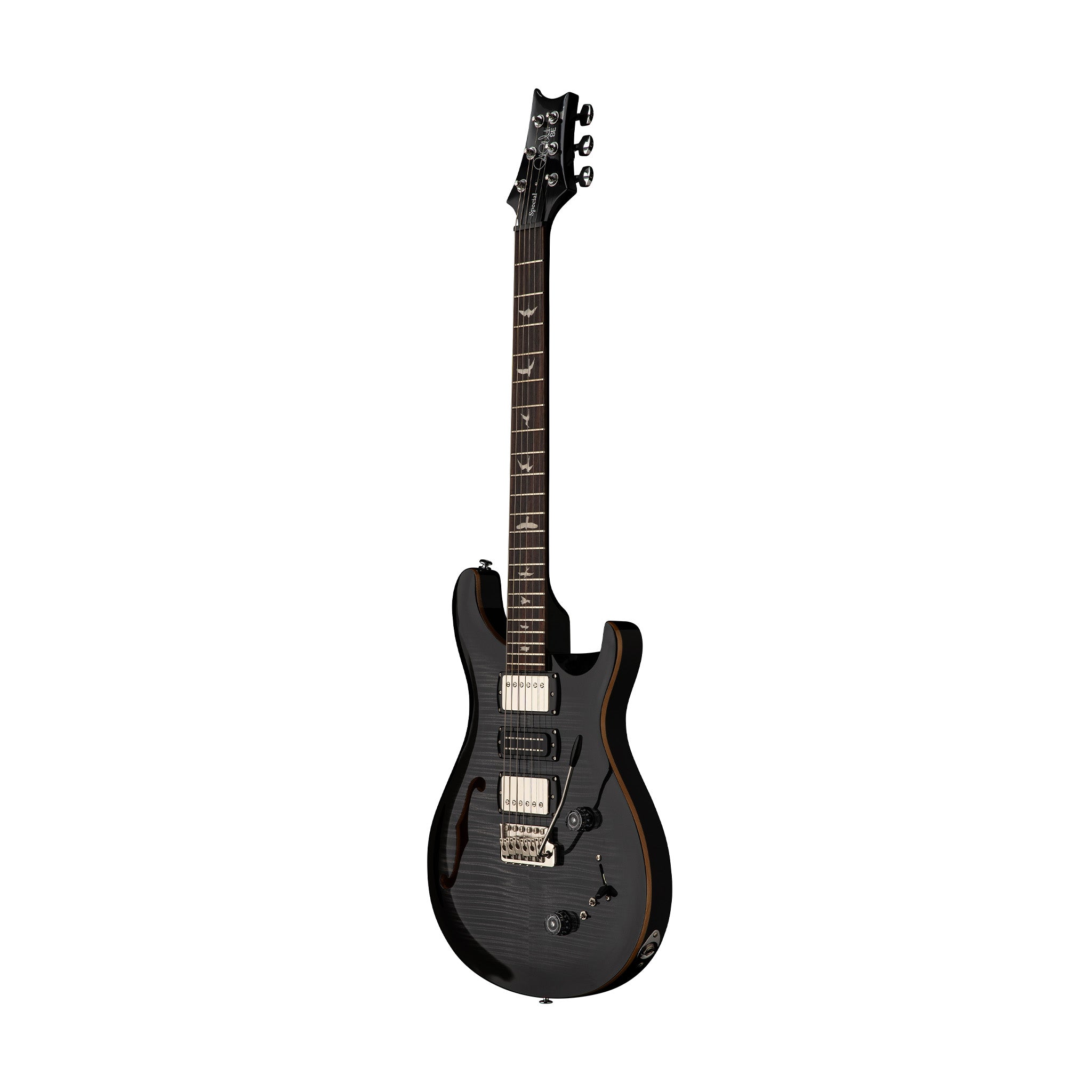 PRS SE Special Semi-Hollow Electric Guitar, Charcoal Burst – Swee