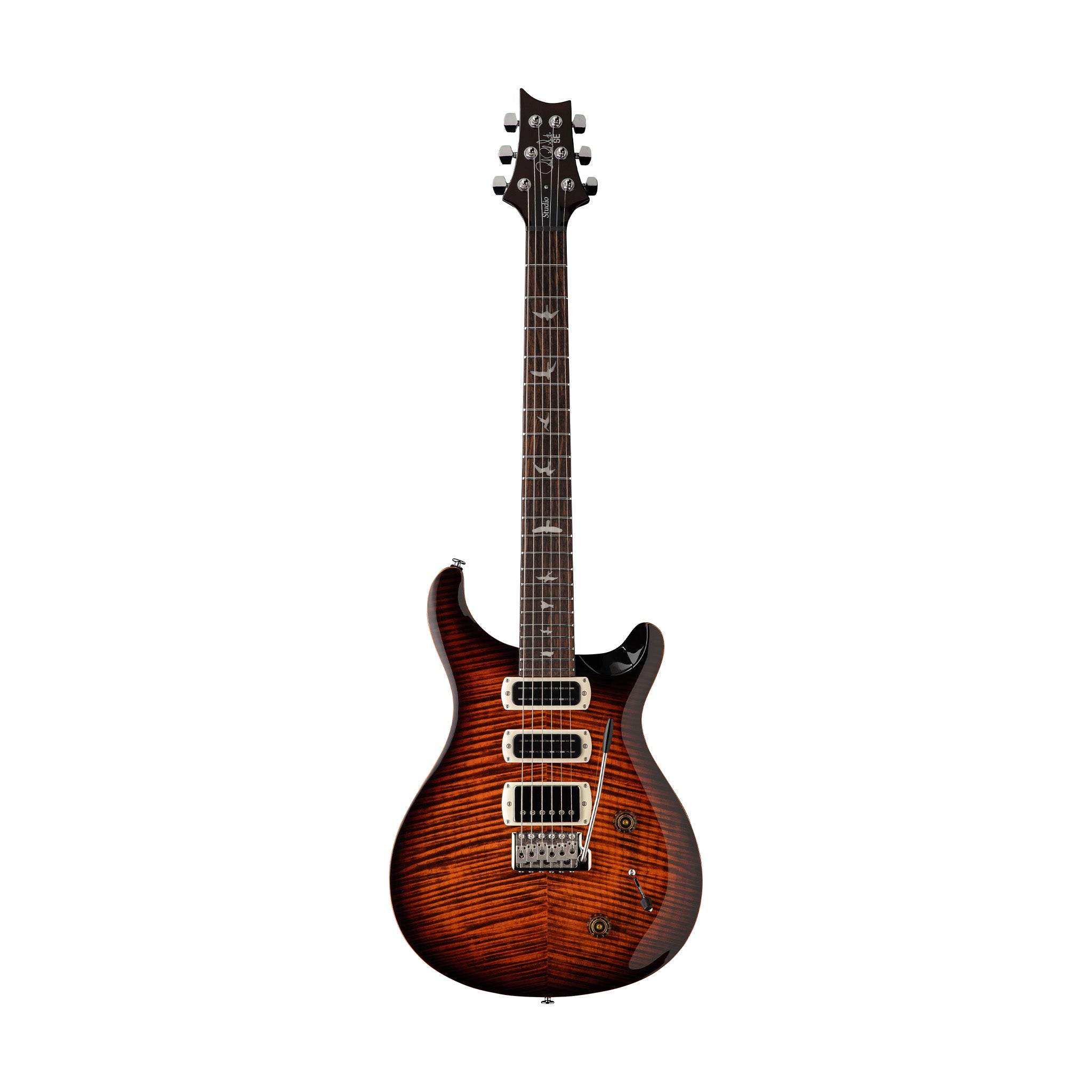 PRS SE Studio Electric Guitar, Orange Tiger Smokeburst – Swee Lee