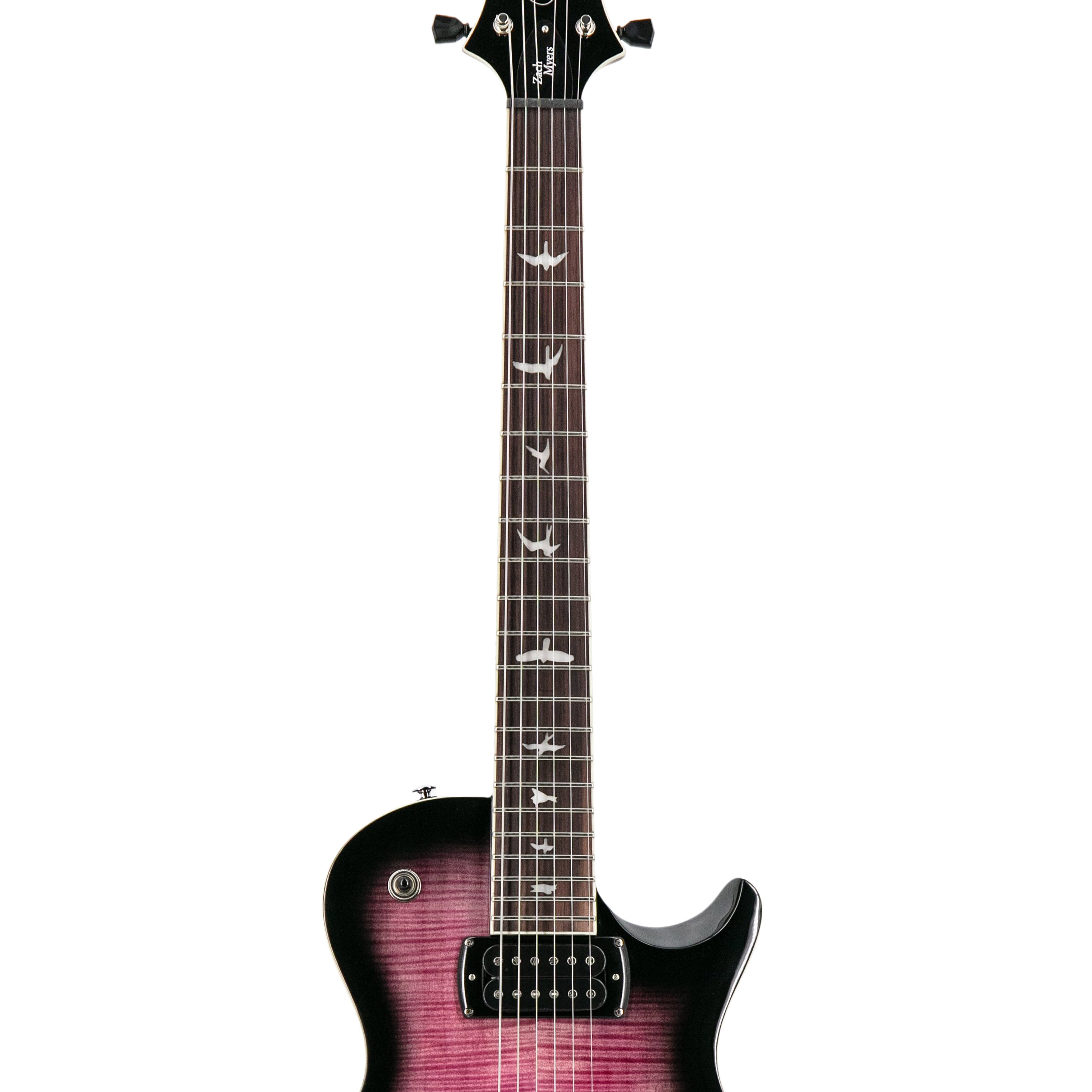 PRS SE Zach Myers Electric Guitar, Elderberry/Purple Burst – Swee
