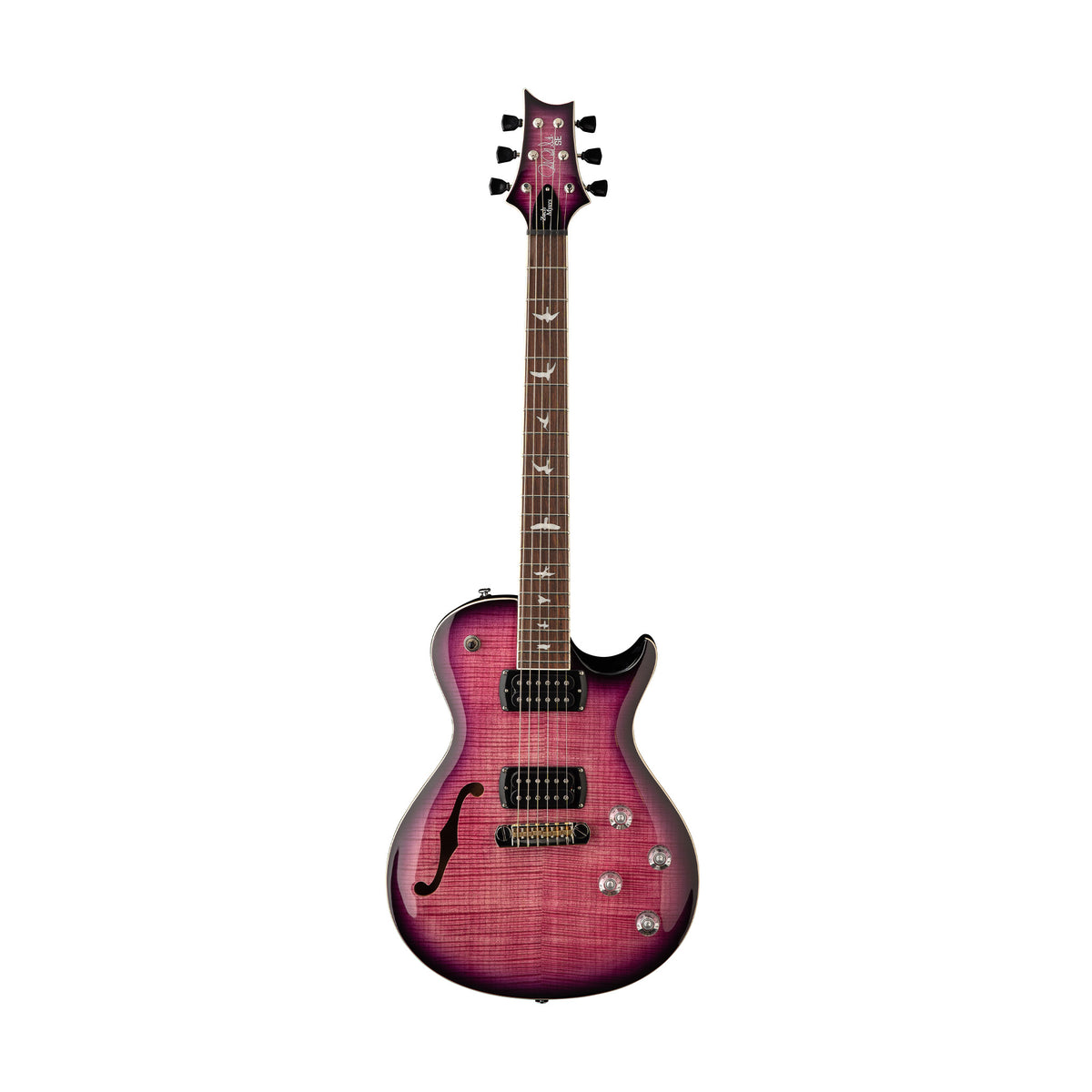 PRS SE Zach Myers Electric Guitar, Elderberry/Purple Burst – Swee