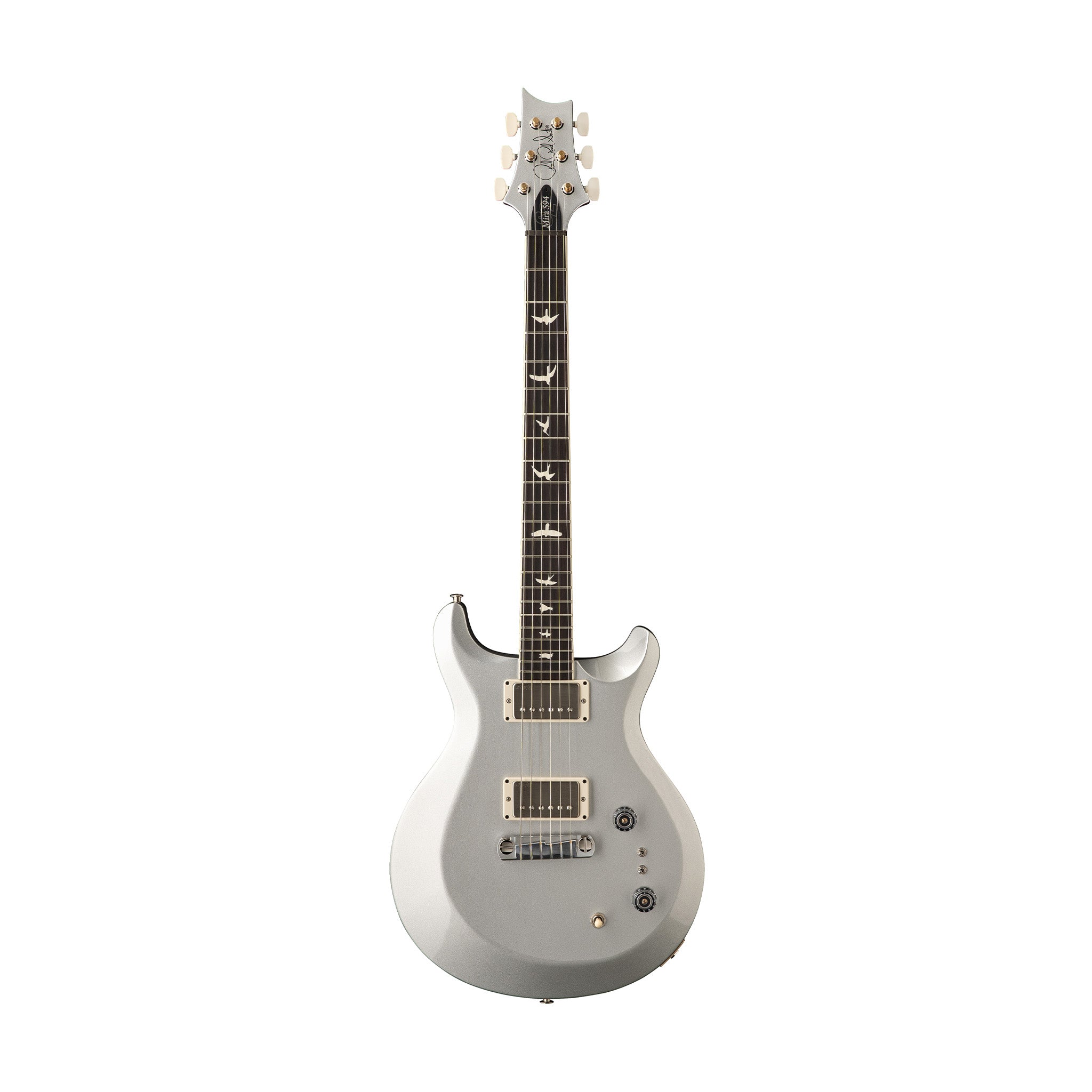 PRS S2 Mira 594 Electric Guitar, Platinum Metallic – Swee Lee