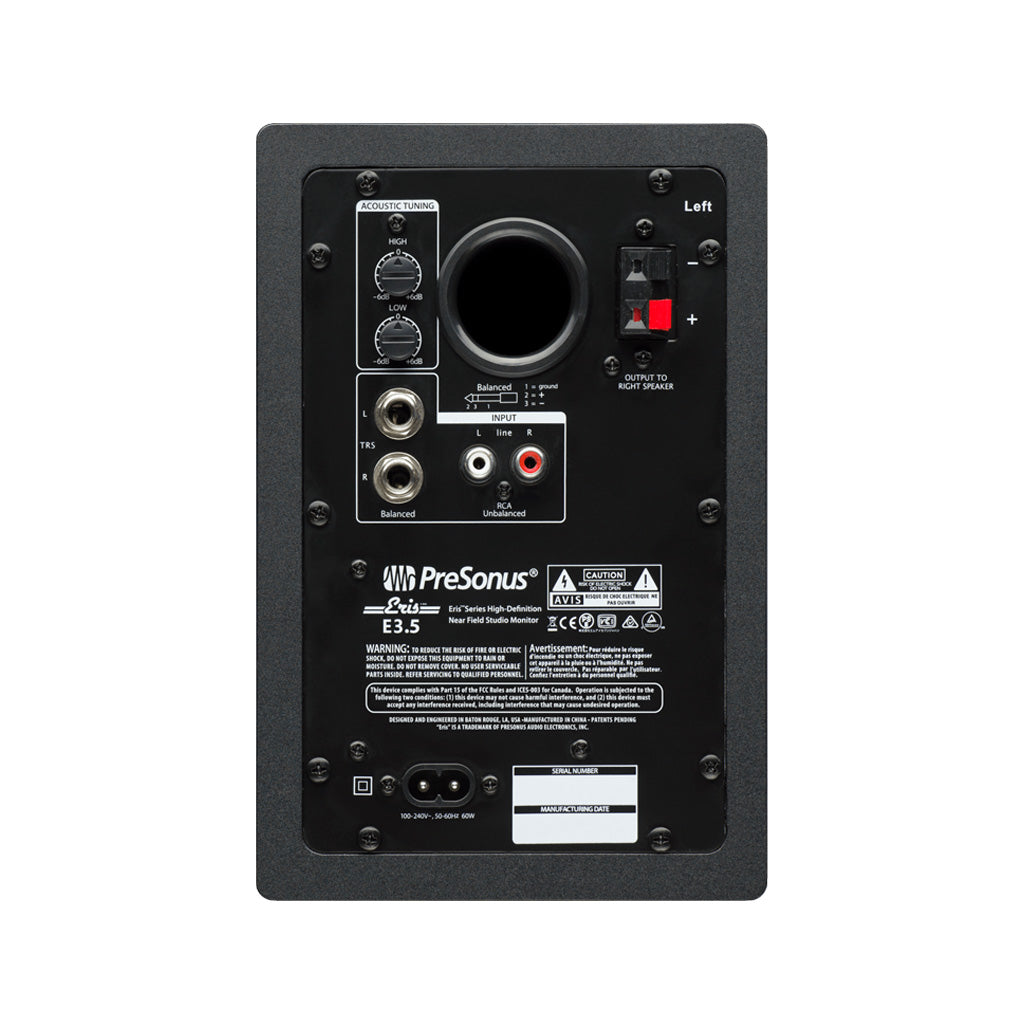 PreSonus Eris 3.5 Studio Monitor, Pair – Swee Lee Singapore