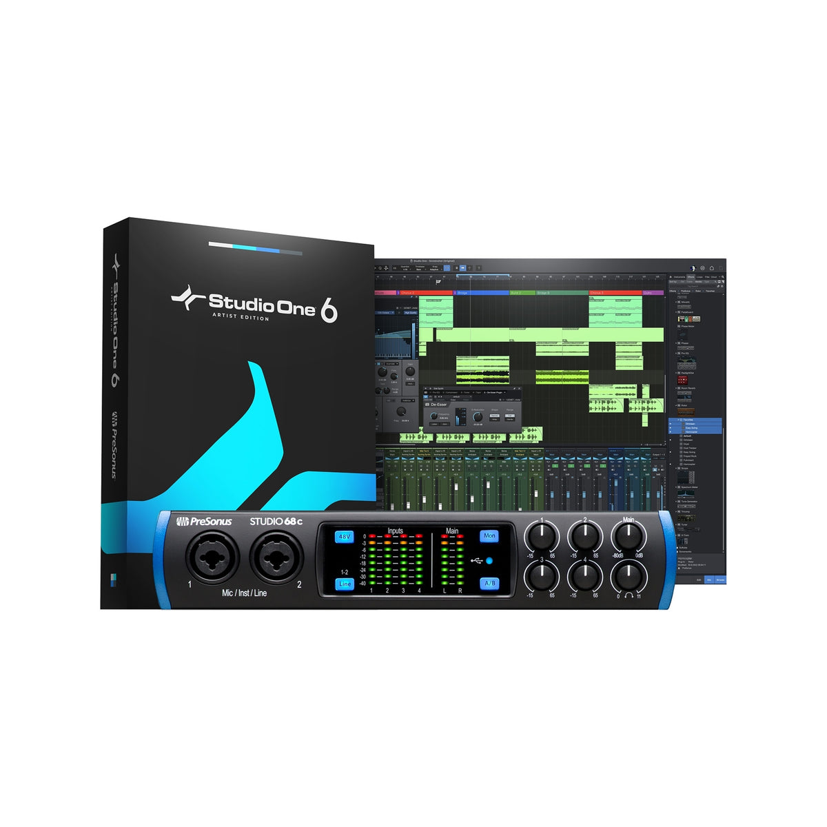 PreSonus Studio 68c USB-C Audio Interface – Swee Lee Singapore