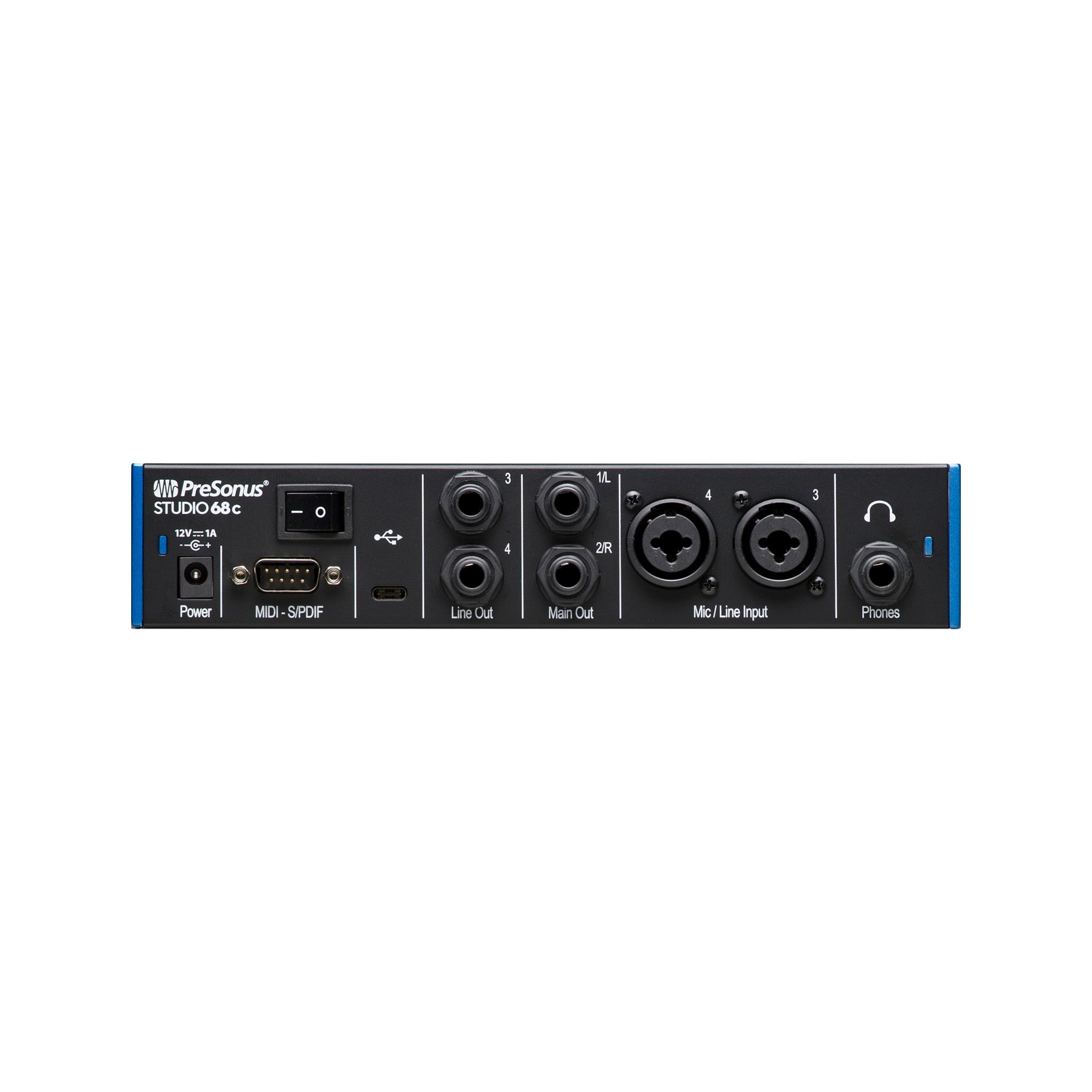中古PreSonus STUDIO 68c 6in6out24bit192kHz PreSonus Studio 68c USB-C Audio Interface – Swee Lee Singapore