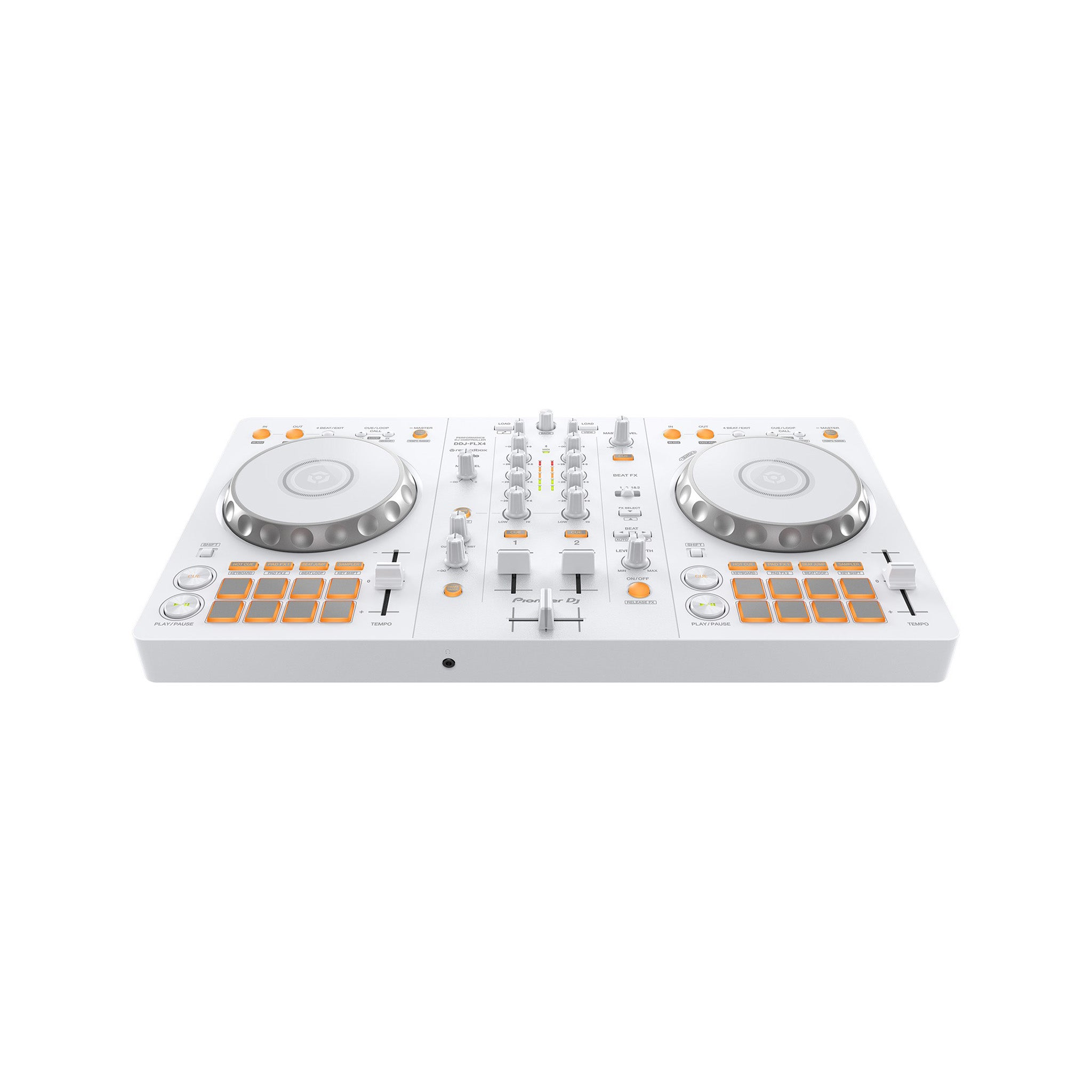 Pioneer DDJ-FLX4 2-channel DJ Controller, White – Swee Lee Singapore