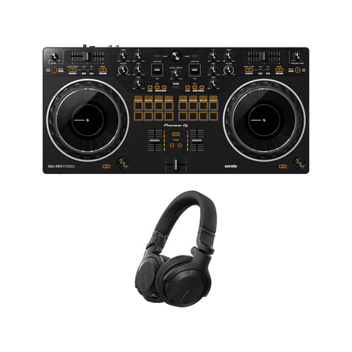 Pioneer DDJ-REV1 w/HDJ-CUE1 Bluetooth Bundle