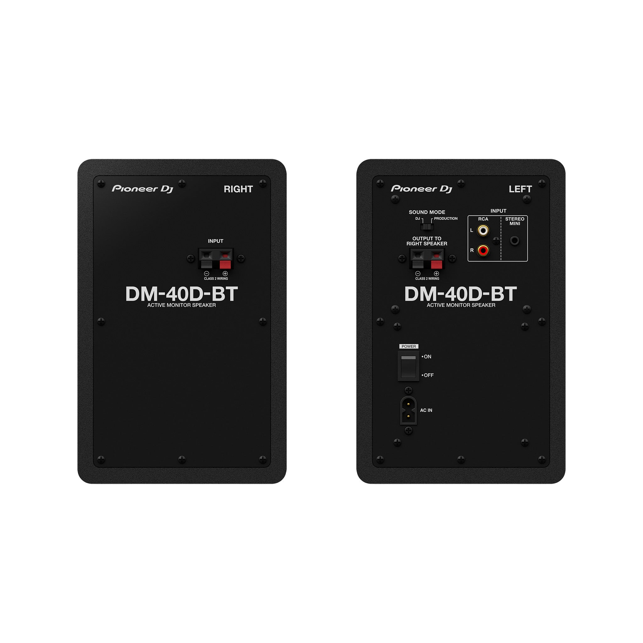 Pioneer DM-40D-BT 4-inch Desktop Active Monitor Speaker Pair with