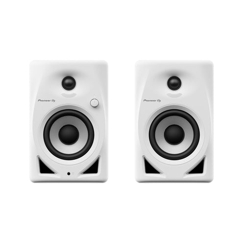 Pioneer DM-40D 4-inch Desktop Active Monitor Speaker Pair, White