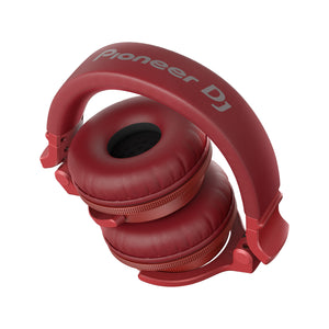 Pioneer HDJ-CUE1BT-R Bluetooth DJ Headphones, Red