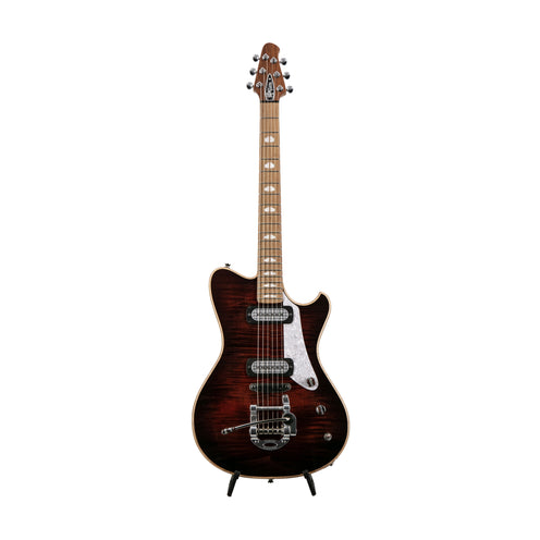 Powers Electric A-Type Select PF42 Hardtail Electric Guitar, Cabernet Red