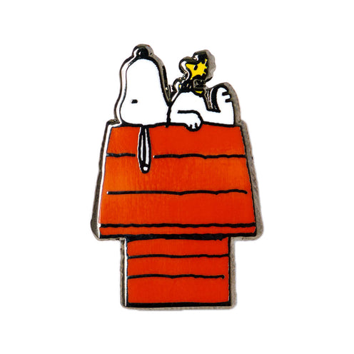 Pintrill Snoopy & Woodstock House Pin