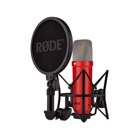 Rode NT1 Signature Series Studio Condenser Microphone, Red – Swee