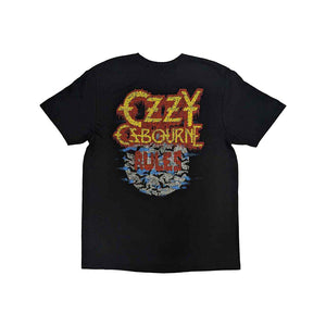 Rockoff Ozzy Osbourne Unisex T-Shirt: Bark At The Moon Tour 84, Back Print, Black
