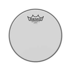 Remo AX-0108-00 8inch Ambassador X Coated Batter Drum Head