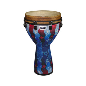 Remo DJ-0014-31 14inch Mondo Key-Tuned Djembe, Jubilee Red