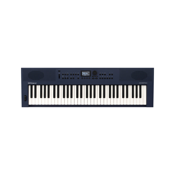 Roland GO:KEYS 3 Music Creation Keyboard, Midnight Blue – Swee Lee
