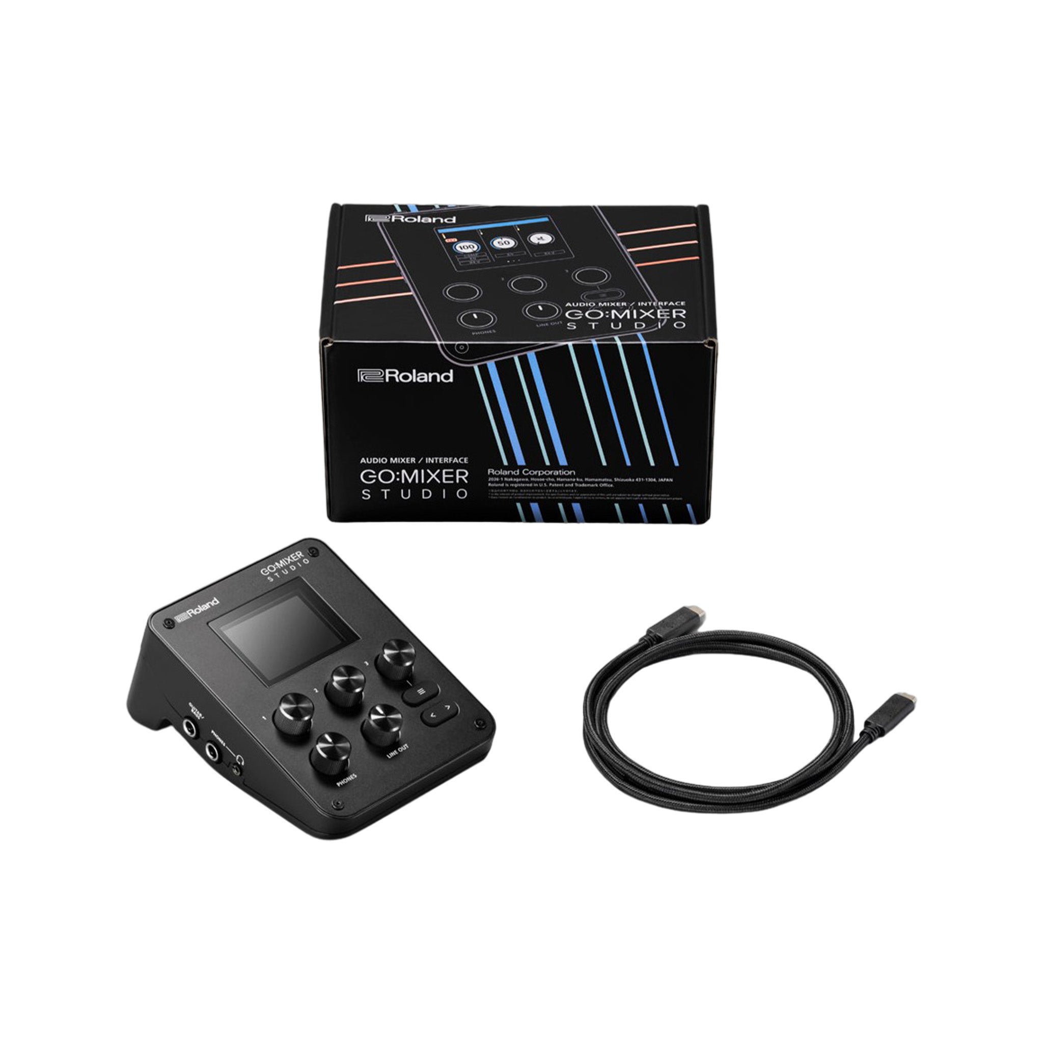 Roland GO:MIXER STUDIO Portable Audio Interface – Swee Lee Singapore