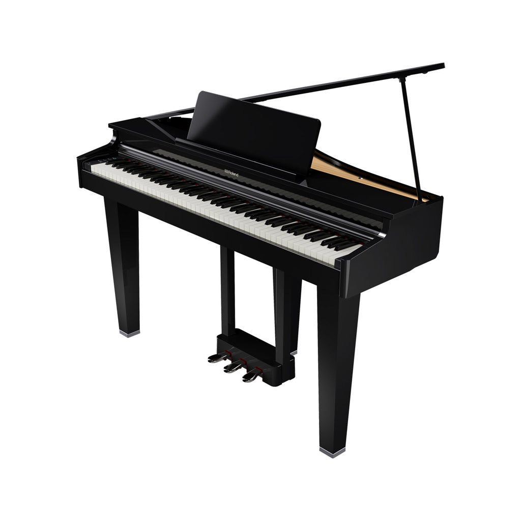 Roland GP-3 Baby Grand Digital Piano, Polished Ebony – Swee Lee