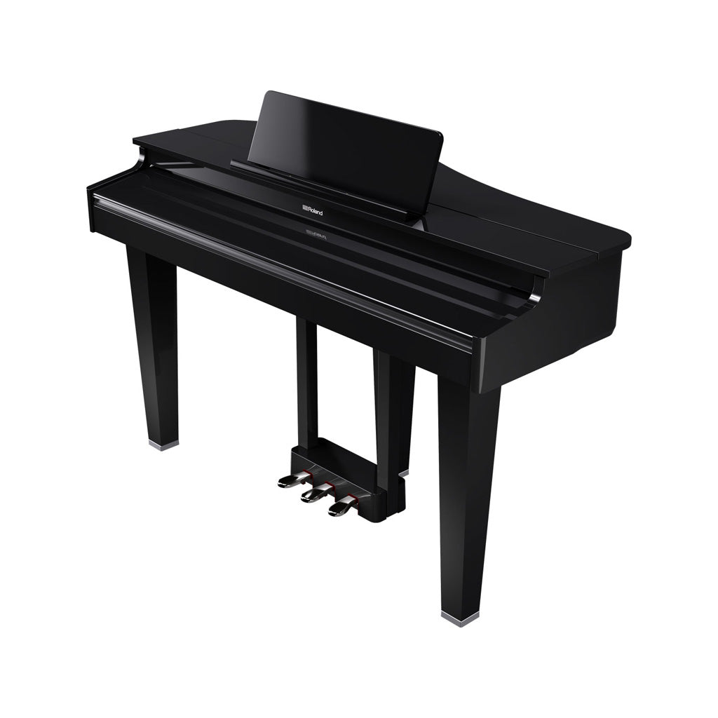 Roland GP-3 Baby Grand Digital Piano, Polished Ebony – Swee Lee