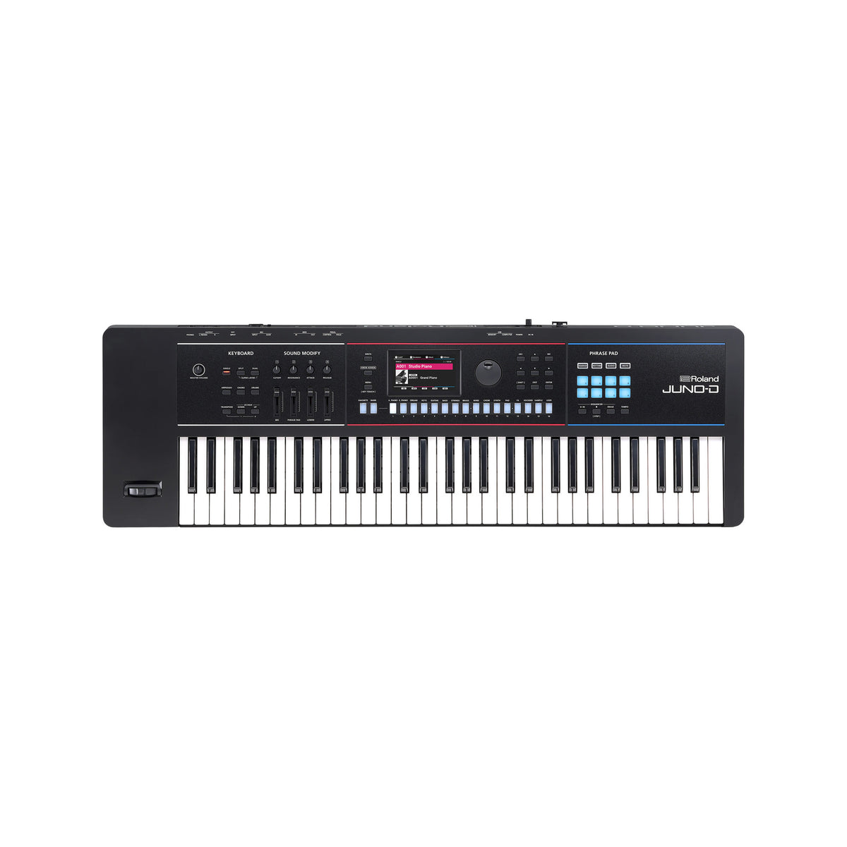 Roland JUNO-D6 + KC KBB-61 シンセサイザー Roland JUNO-D6 Synthesizer – Swee Lee Singapore