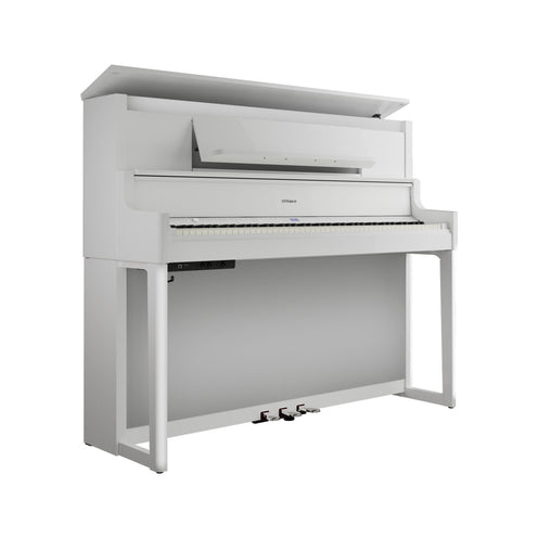 Roland LX-9 Digital Piano w/Stand, Polished White