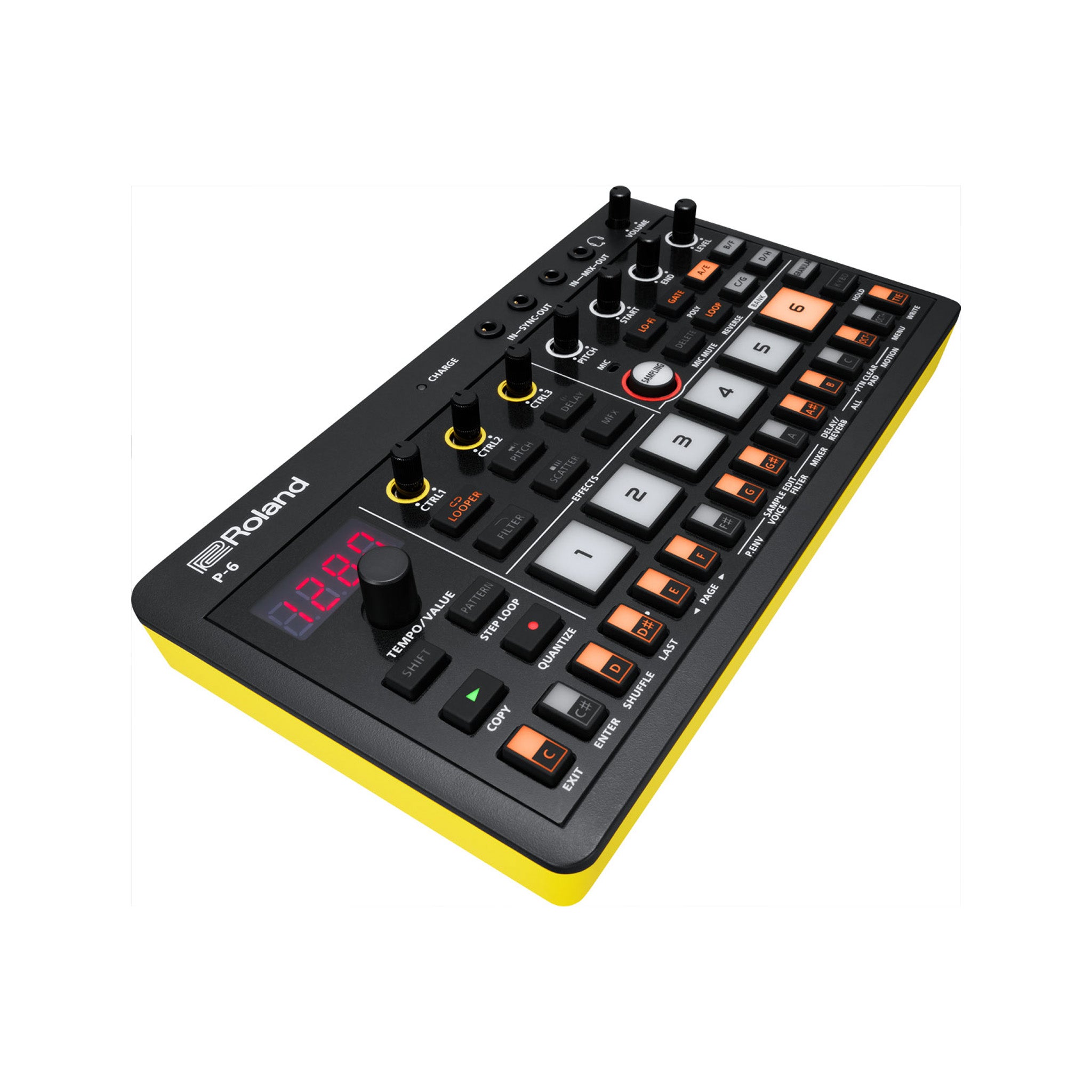 DJ機材 Roland AIRA Compact P-6 CREATIVE SAMPLER Roland P-6 AIRA Compact Creative Sampler Sound Module – Swee Lee