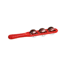 MEINL Percussion HJS1R Headliner Jingle Stick, Stainless Steel Jingle, Red