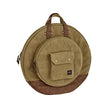 MEINL Cymbals MWC22KH 22inch Waxed Canvas Backpack Cymbal Bag, Vintage Khaki