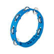 NINO Percussion NINO49SB 8inch Compact ABS Tambourine, 1 Row, Sky Blue