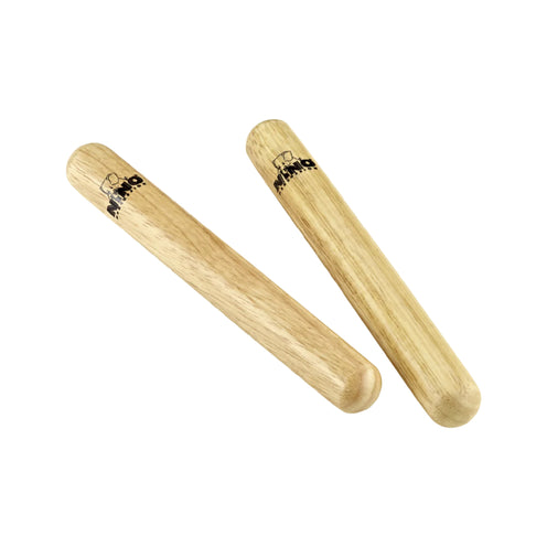 NINO Percussion NINO502 Wood Claves, Small