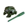 NINO Percussion NINO513GR Wood Frog Guiro, Small, Green