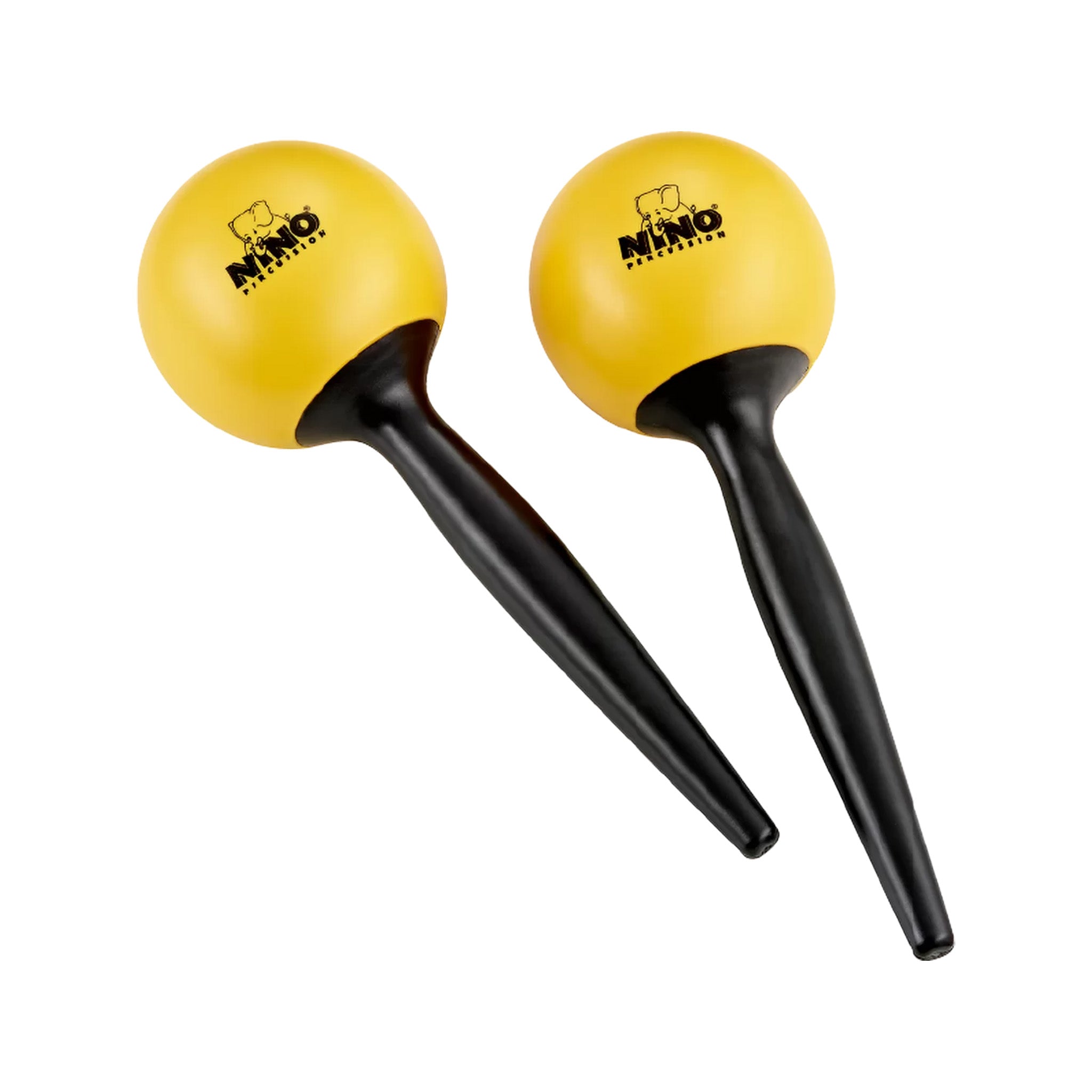 NINO Percussion NINO582Y Plastic Maracas, Yellow