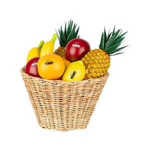 NINO Percussion NINOSET536 Fruit Shaker Assortment, 18 Pieces