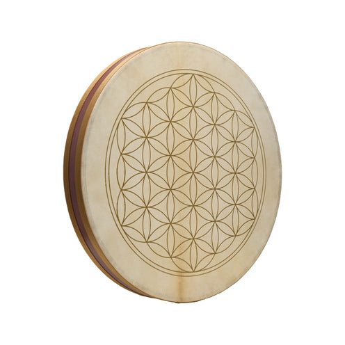 MEINL Sonic Energy WD20FOL 20inch Goat Skin Drum Heads Wave Drum, Flower Of Life