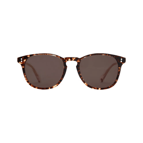 Rocket Eyewear MTO P3 (Raised Asian Fit) Classic Sunglasses, Caviar Tortoise & Rosé/Brown
